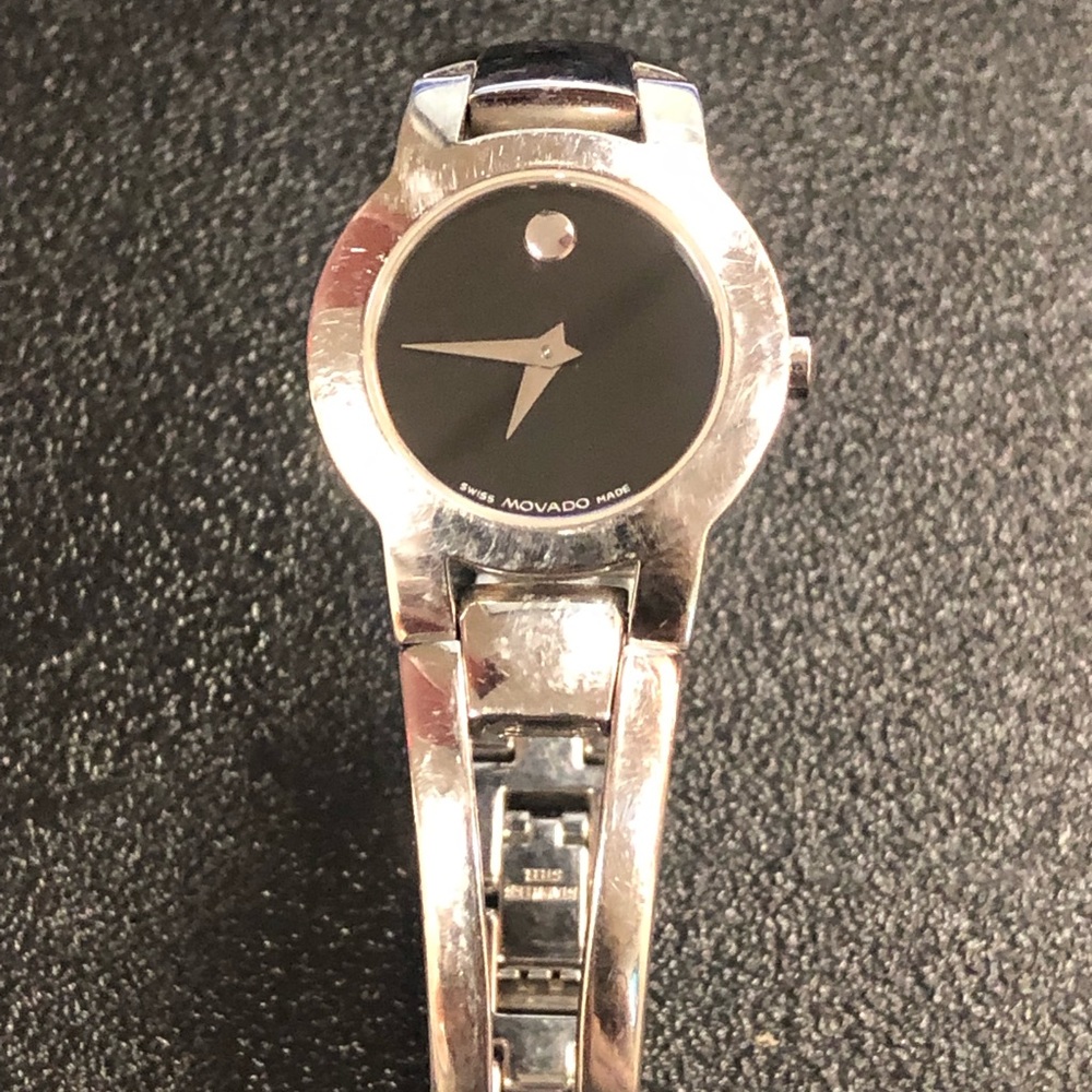 Movado Amorosa Black Dial Watch - Picture 3 of 7